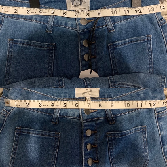 Button Fly Bell Bottom Pants - Picture 4 of 4